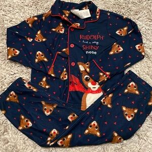 Rudolph the Red-Nosed Reindeer Pajama Set, Size 5T